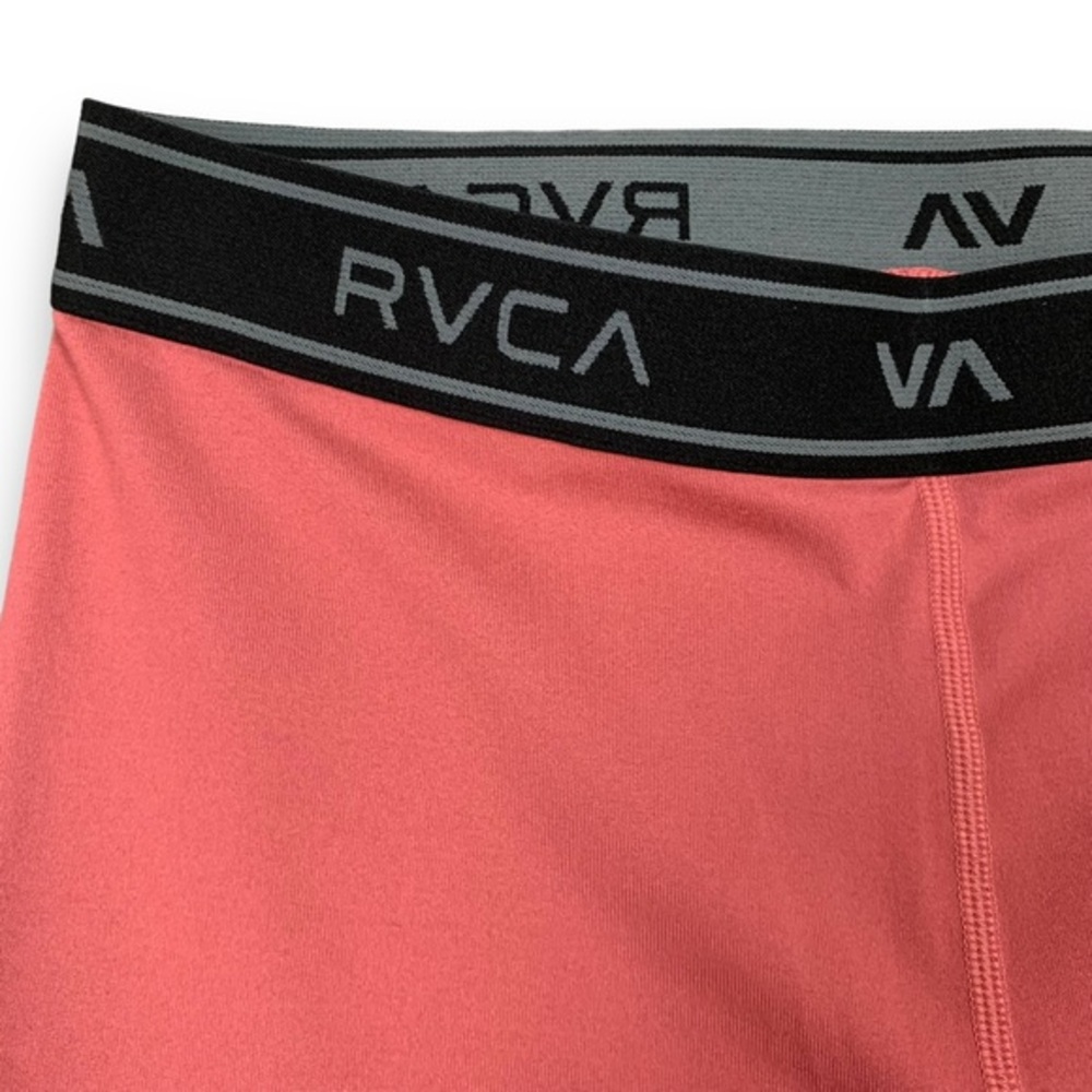 RVCA Active Leggings Womens Size Medium‎ Pink Sport Activewear Polyester Stretch - Picture 5 of 12